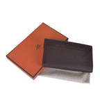 Hermes Wallet H6023 Ladies Cow Leather Coffee