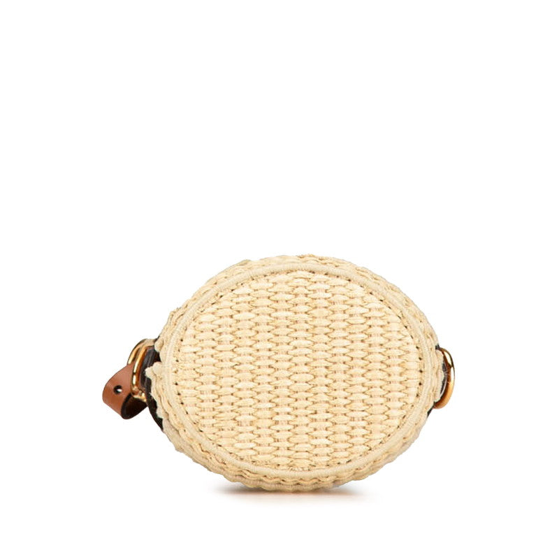 Fendi Zucca Nano Step Out Mini Shoulder Bag