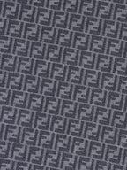 Fendi FF Jacquard Scarf Blue