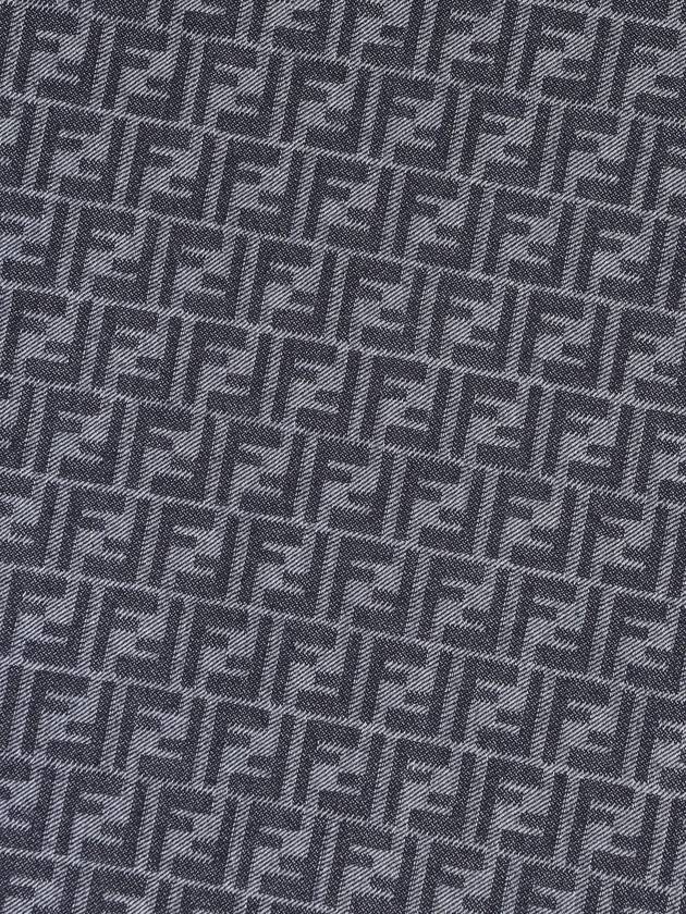 Fendi FF Jacquard Scarf Blue