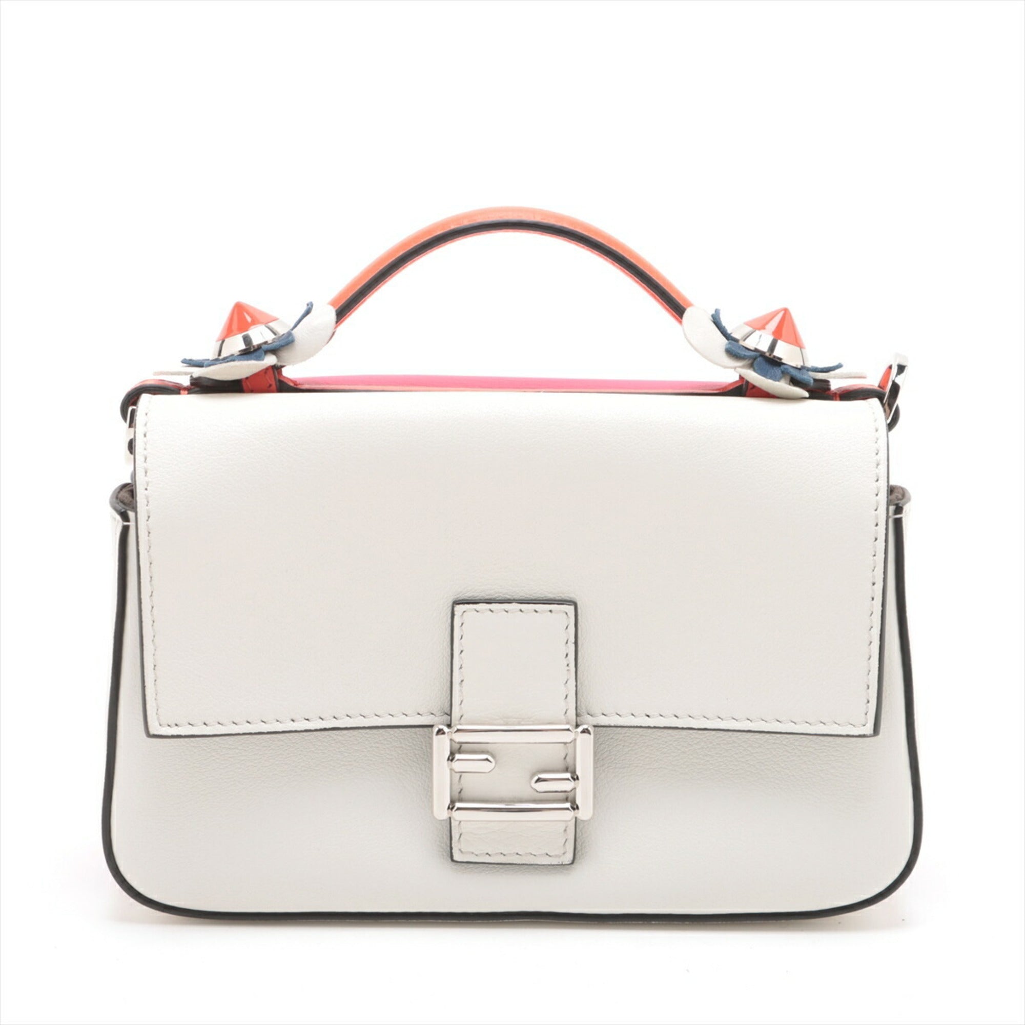 Fendi pink  Leather Handbag Tote Bag ()