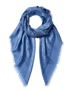 FENDI FF Motif Wool & Silk-Blend Scarf