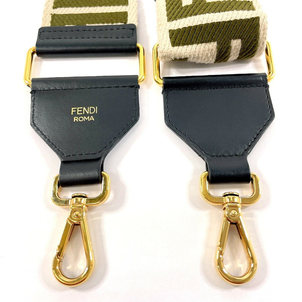 Fendi Zucca   Canvas Leather Strap ()