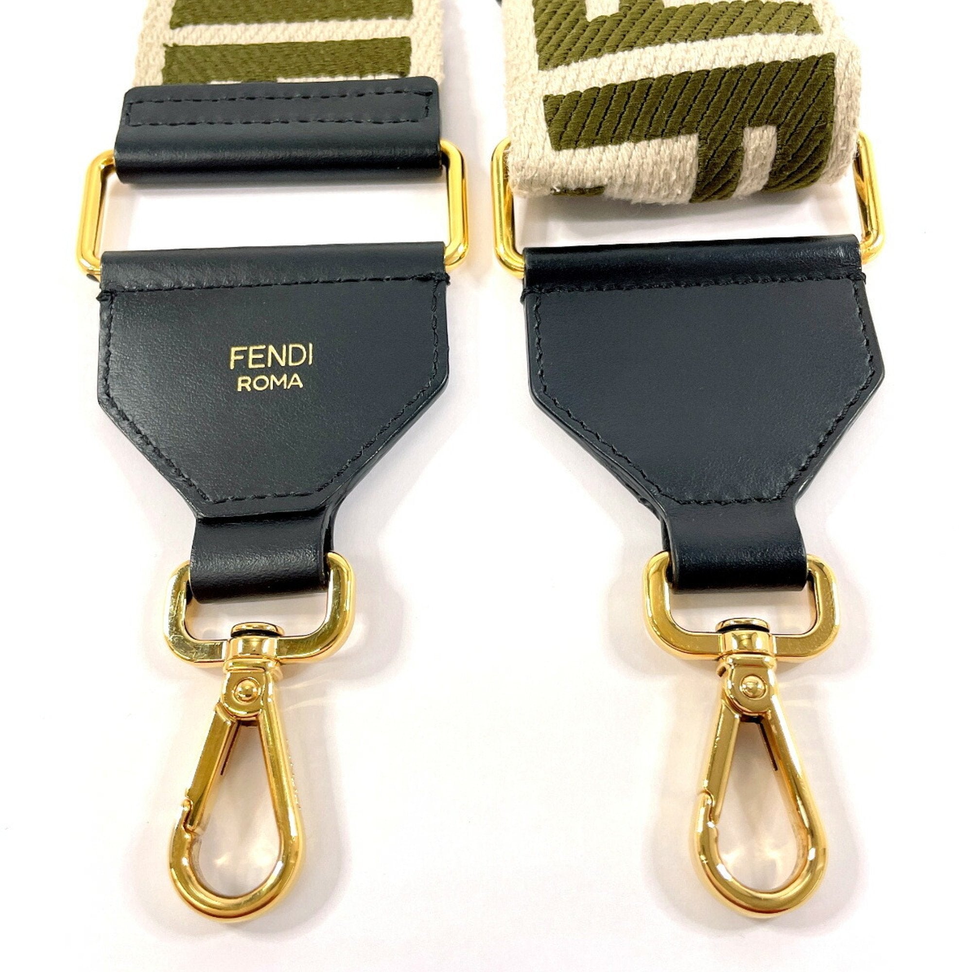 Fendi Zucca   Canvas Leather Strap ()