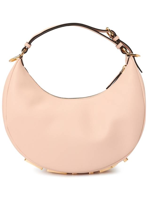 Fendi Fendigraphy Small Hobo Shoulder Bag Pale Pink