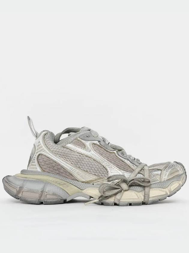 Balenciaga 3XL Mesh Panel Low Top Sneakers Grey