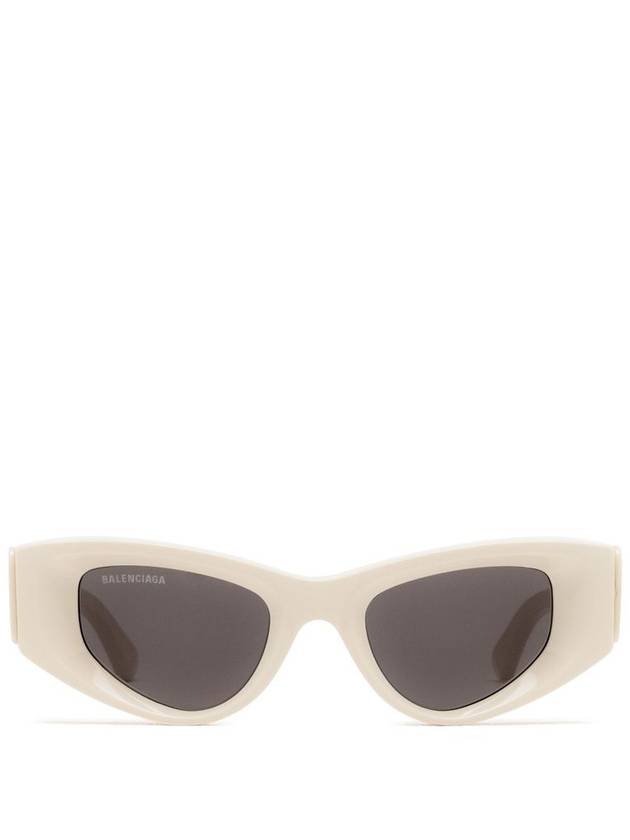 Balenciaga Eyewear Acetate Frame Sunglasses Beige Gray