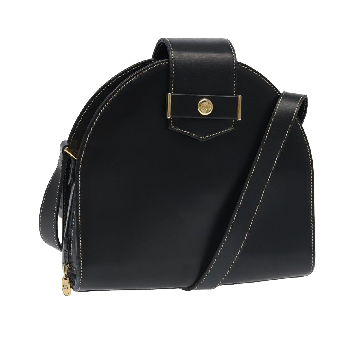 Dior Cd  Leather Shoulder Bag (Pre-Owned)