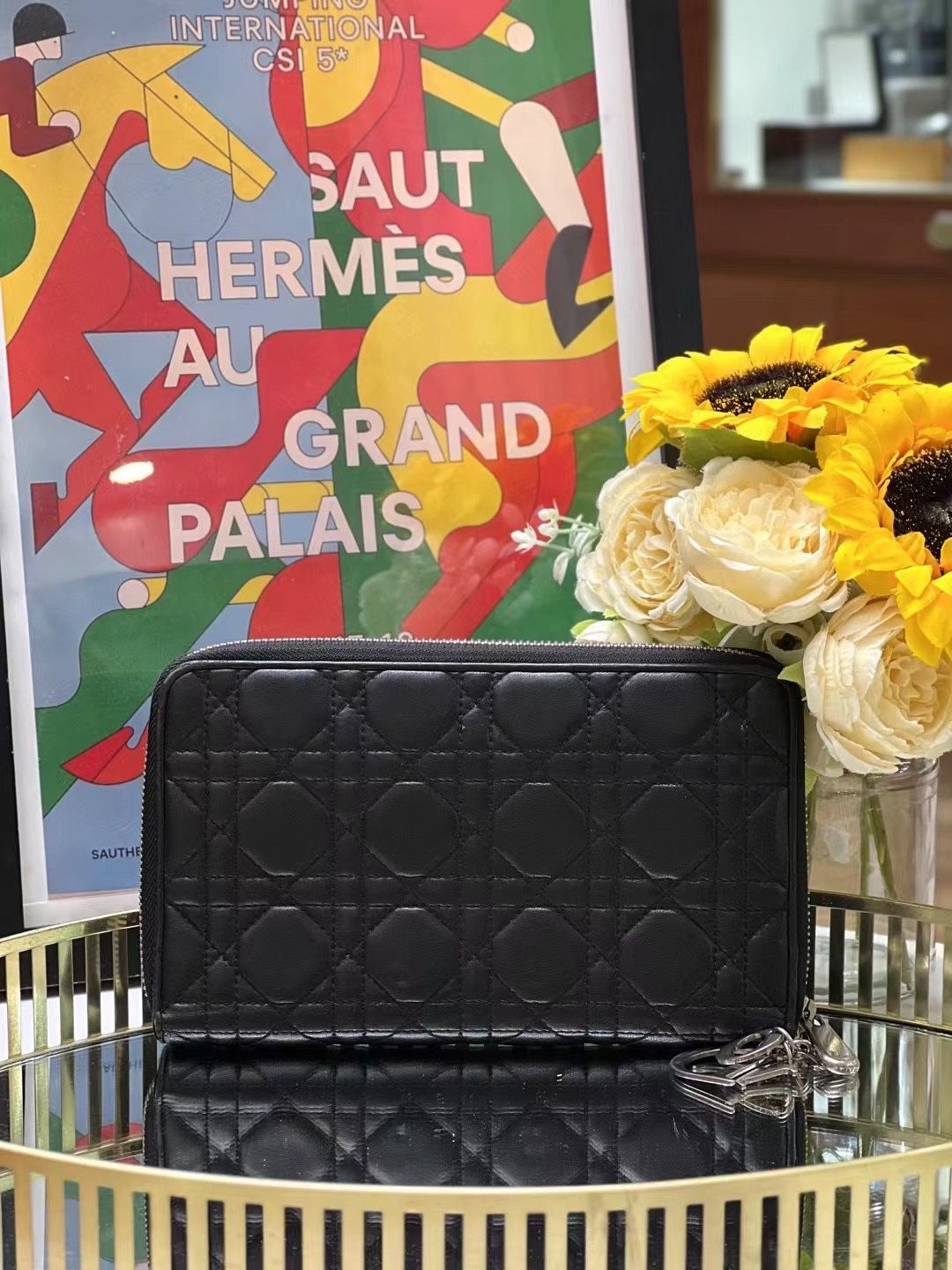 Dior Wallet Black 0803