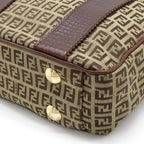 Fendi    Canvas Leather Shoulder Bag Tote Bag ()