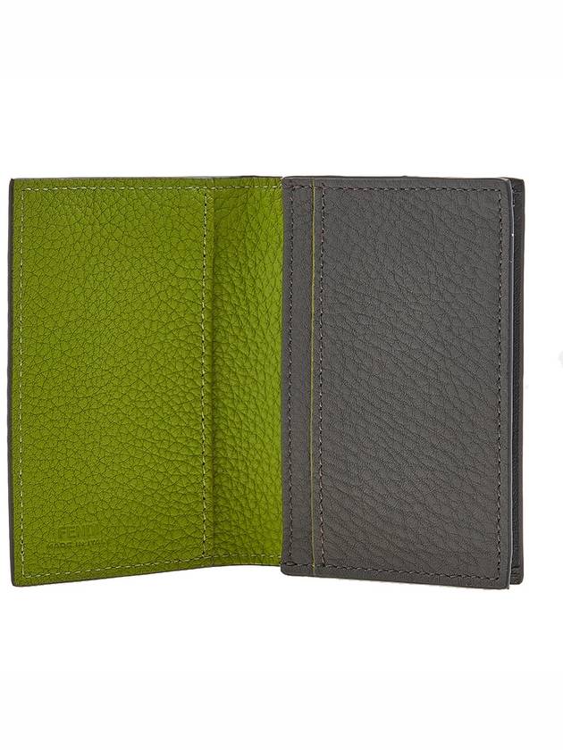 Fendi Baguette Card Wallet Grey