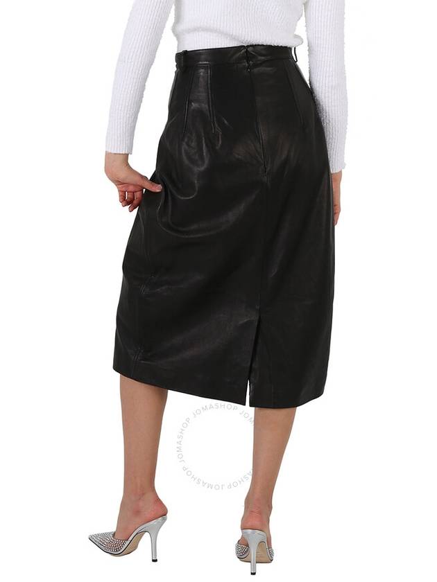 Balenciaga SS 2022 Gonna lunga pelle 697804TMS011000