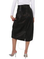 Balenciaga SS 2022 Gonna lunga pelle 697804TMS011000