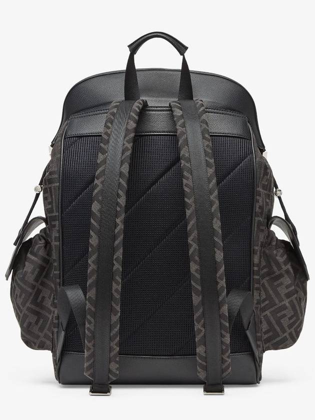 Fendi Drive FF Logo Backpack Black