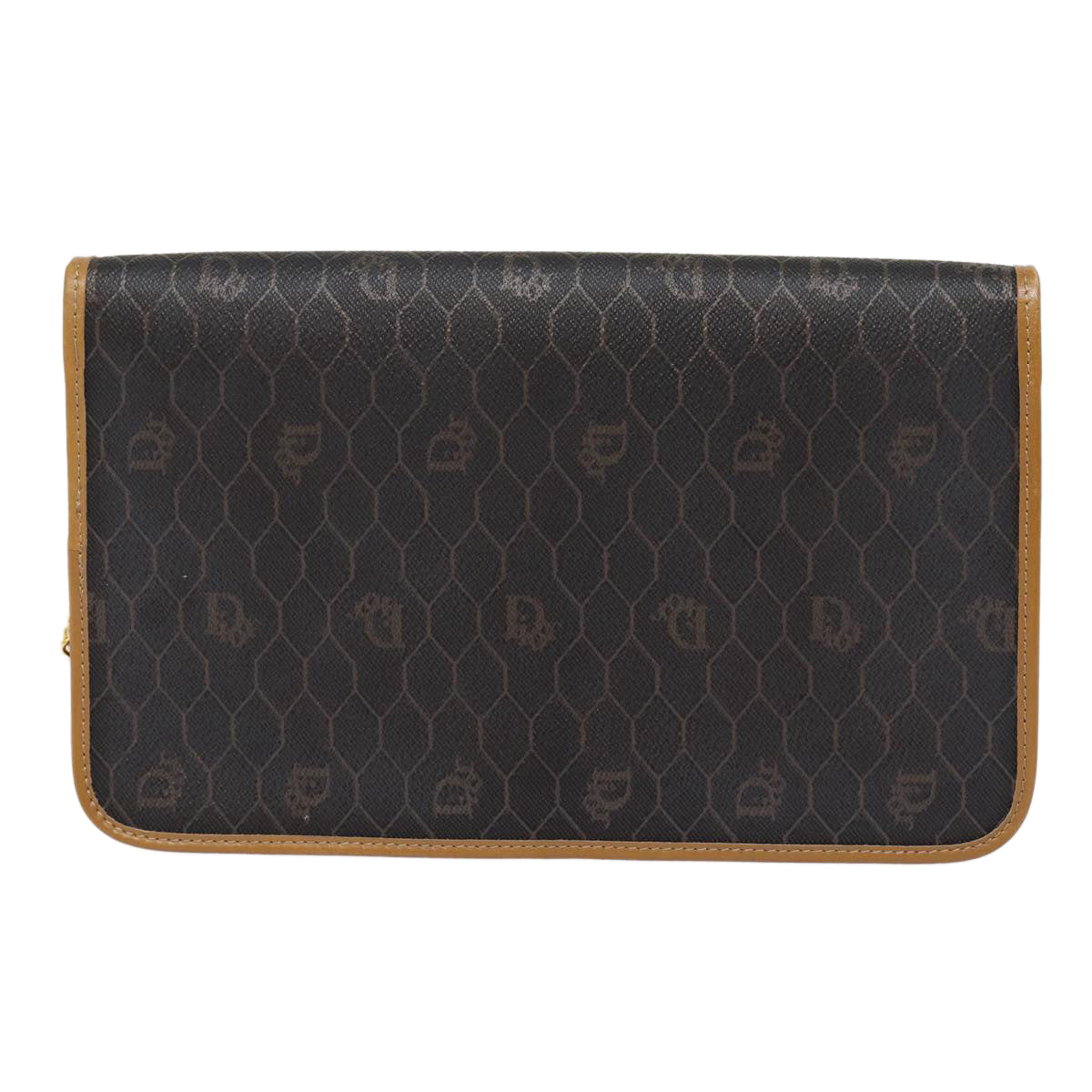 Dior Honeycomb  Canvas Shoulder Bag (Pre-Owned)