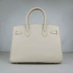 Hermes Birkin 30cm Togo Leather Handbags Beige Golden