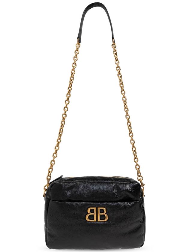 Balenciaga Monaco Camera Small Cross Bag Black
