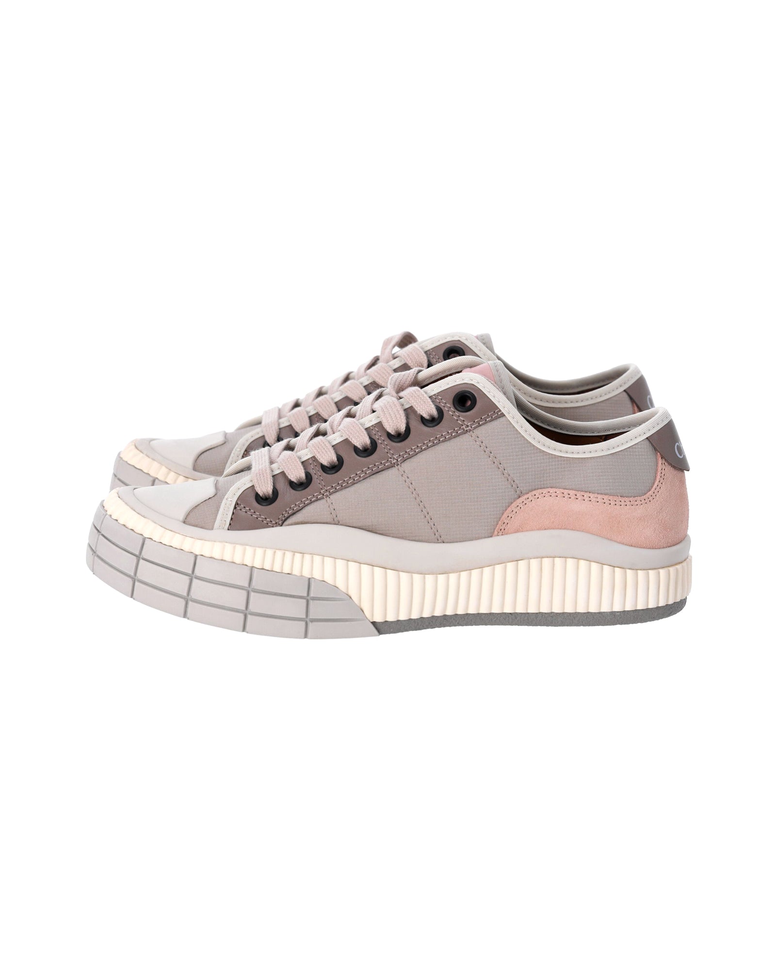 Chloe Clint Sneakers in Grey Nylon