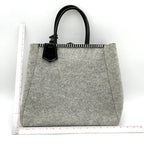 Fendi Felt 2Jours Large - Grey Totes, Handbags fe8822gg