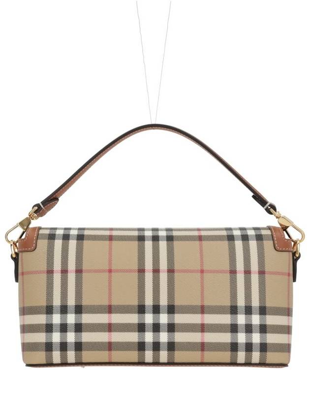 Burberry Check Shoulder Bag Beige