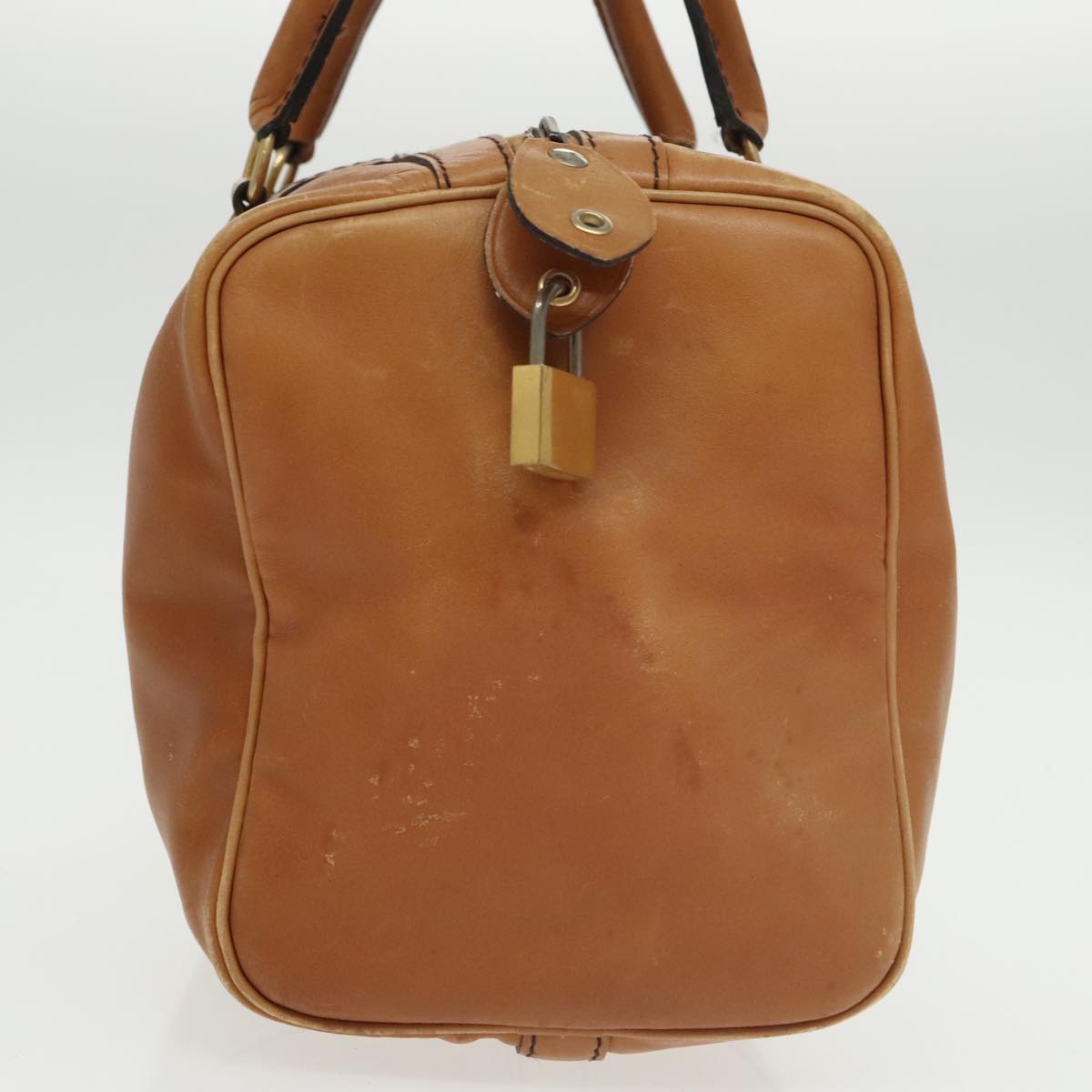 Dior Boston  Leather Travel Bag (Pre-Owned)