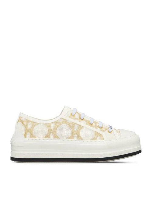 Walk'N'Dior Platform Low Top Sneakers White Dior