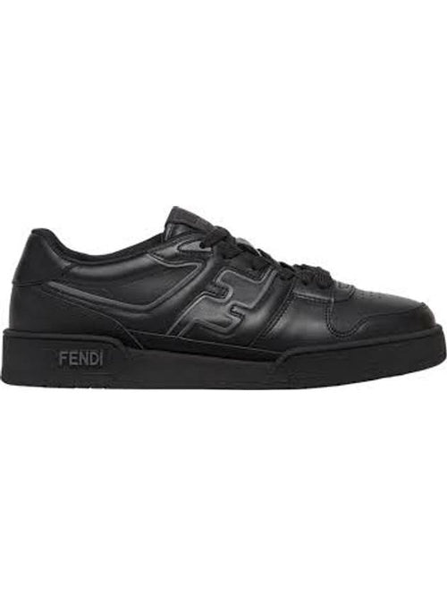 Fendi Match Low Top Sneakers Black