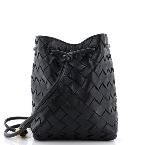 Bottega Veneta Cassette Bucket Bag Intrecciato Nappa Small