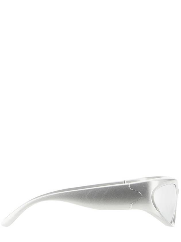 Balenciaga Eyewear Swift Oval Sunglasses Silver