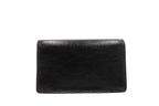 Jadior Clutch on Chain Leather Black