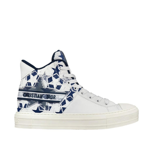 Walk'n'Dior Star Leather Sneakers