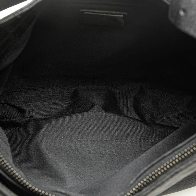 Fendi Nylon Leather Mamma Bucket Handbag 8BR036