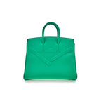 Hermes Birkin 25 Shadow Bag Menthe Swift Leather