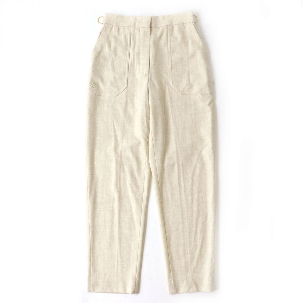 Fendi FF Logo Cashmere Blend Pants FR6223