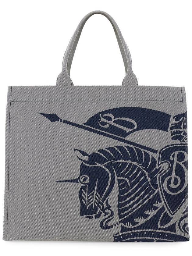 Burberry EKD Canvas Medium Tote Bag Grey