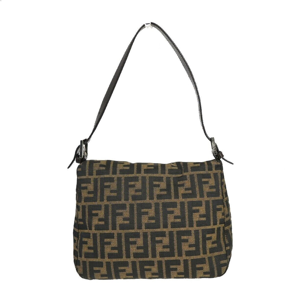 Fendi Zucca  Canvas Shoulder Bag ()