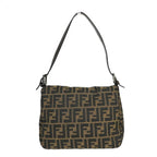 Fendi Zucca  Canvas Shoulder Bag ()