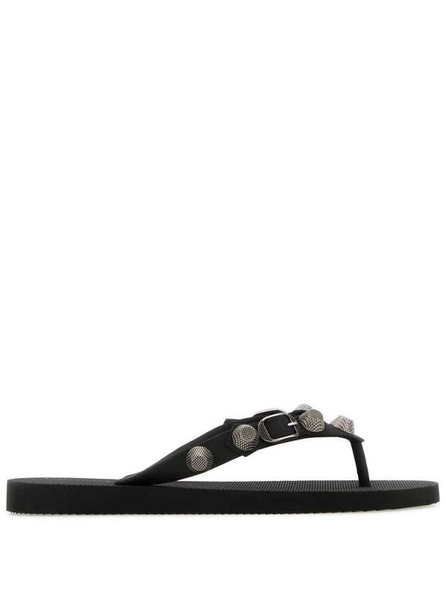 Balenciaga Cagole Thong Sandal Black