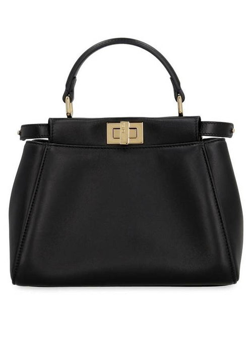 Fendi Peekaboo Iconic Small Tote Bag Black