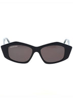 Balenciaga pentagon sunglasses black
