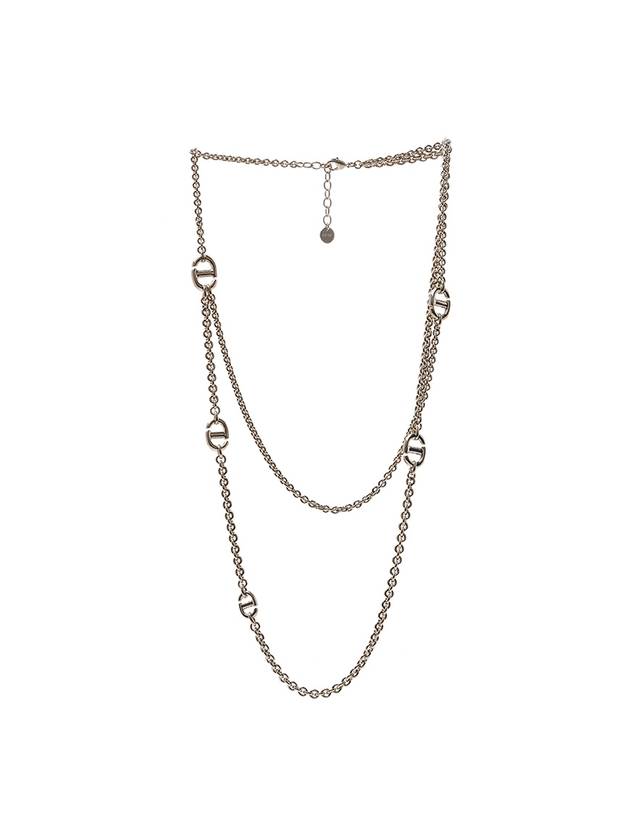 CD Navy Necklace Gold Dior