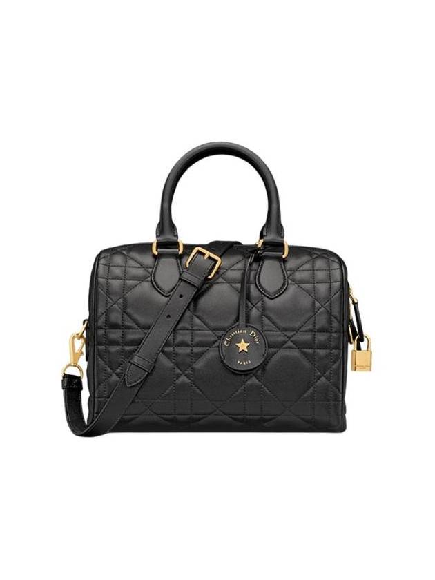 Groove 25 Bag Black Macrocannage Calfskin M1365UBOL M900 Dior