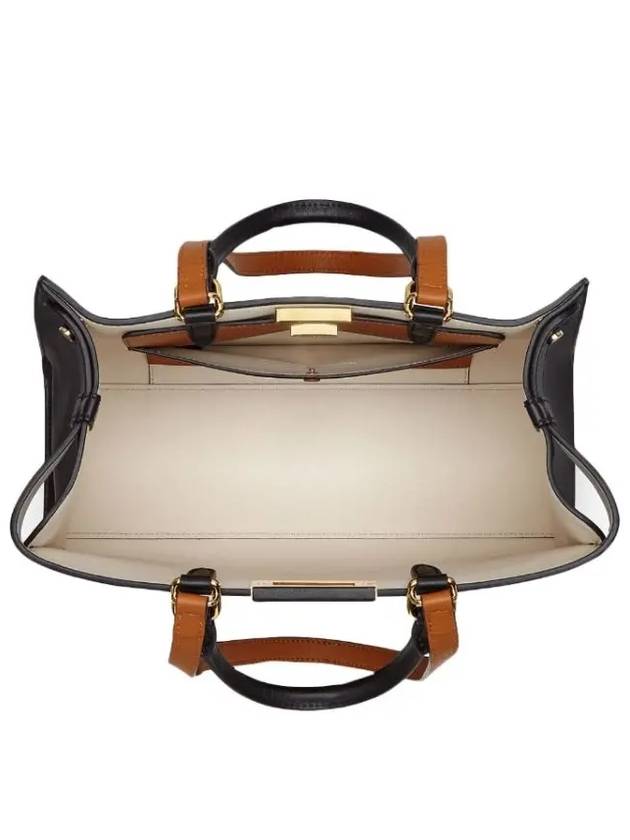 Fendi Peekaboo X Small Tote Bag Black
