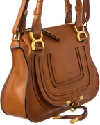 Chloe Marcie Small Leather Satchel