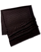 FENDI FF Motif Wool & Silk-Blend Scarf