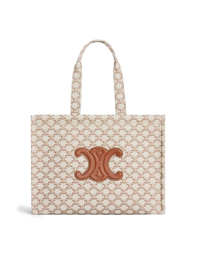 CELINE Cabas Large Tote Bag White