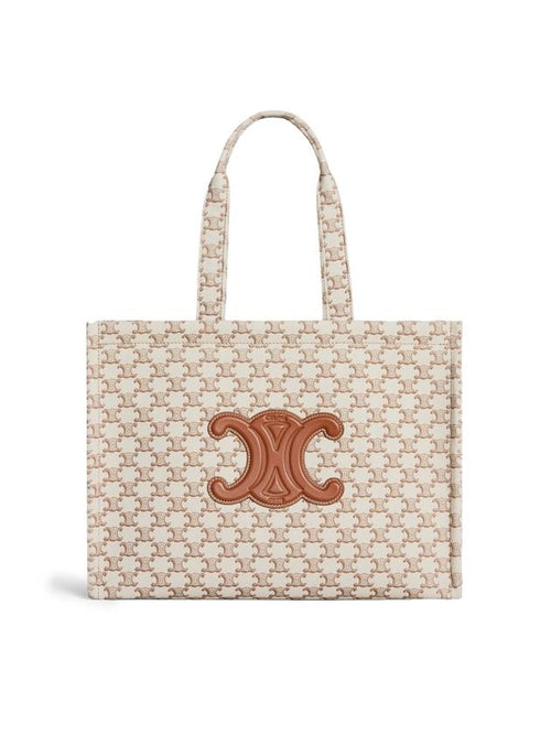 CELINE Cabas Large Tote Bag White
