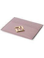 Fendi FF Diamond Card Wallet Pink
