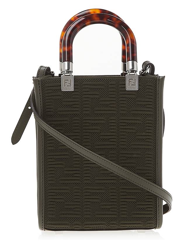 Fendi Sunshine Mini Cross Bag Green