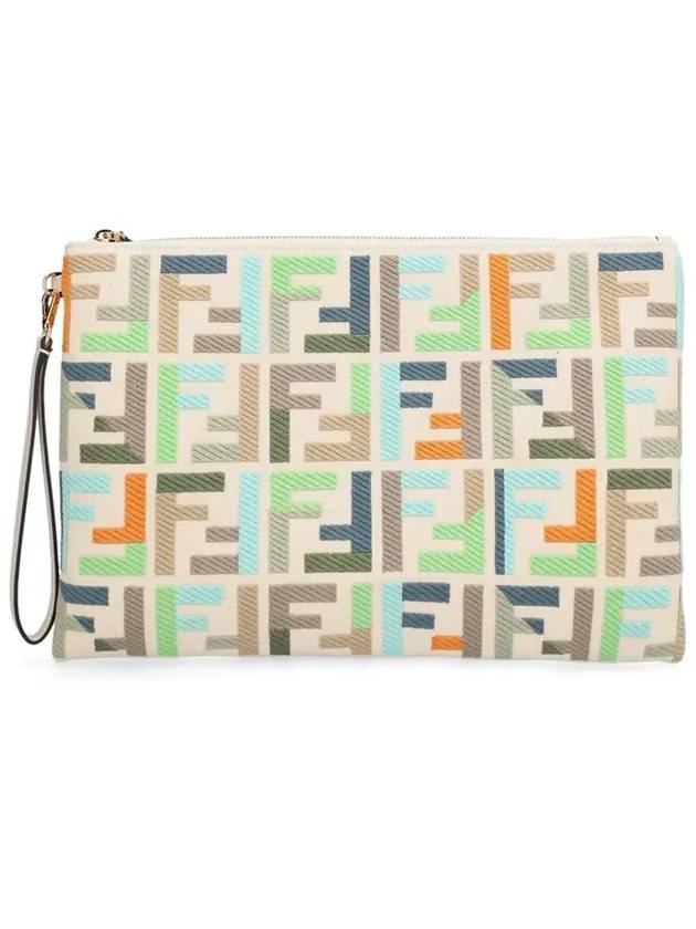 Fendi FF Logo Clutch Bag